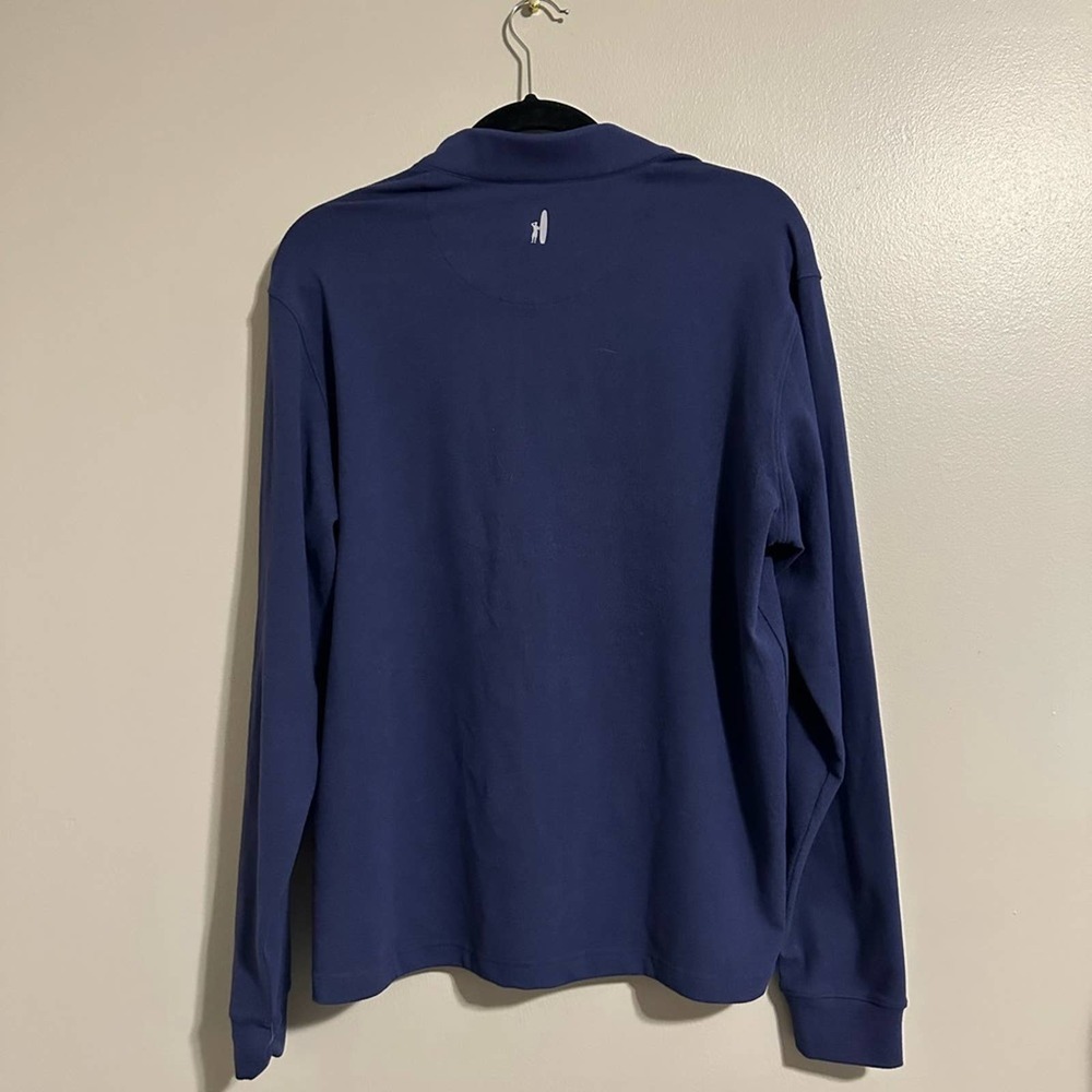 Johnnie O Diaz Diaz PREP-FORMACE 1/4 Zip Pullover Navy S NWOT - Picture 3 of 5